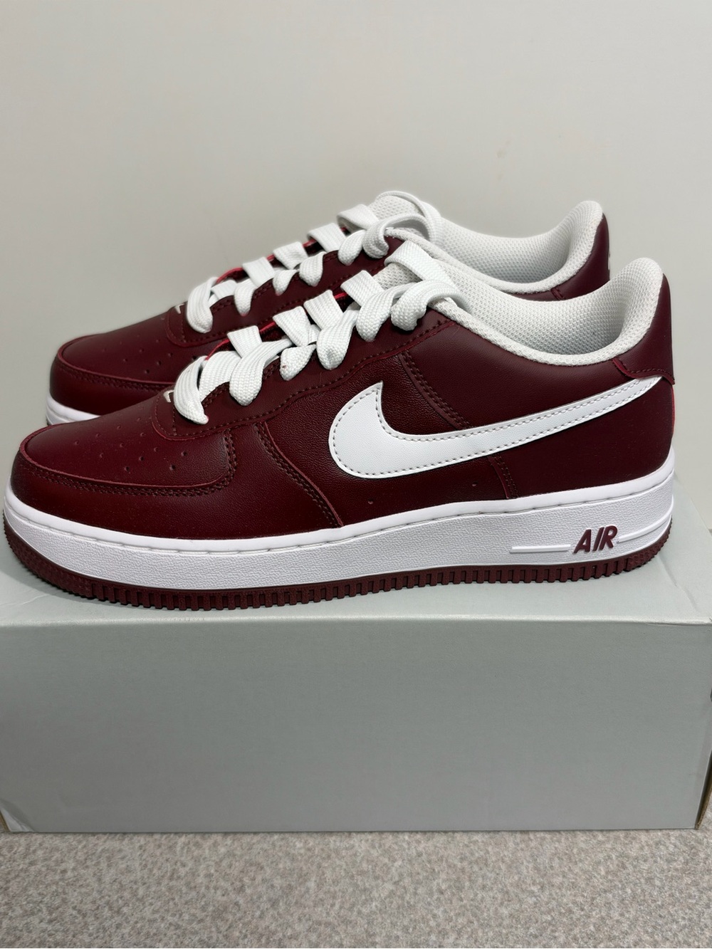 Nike Air Force 1 LV8 (GS) Dark Team Red Size 7Y NEW HQ1911600